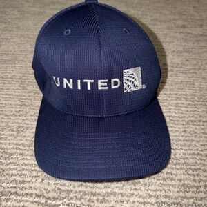 Sport-Tek Navy Blue Hat - United Airlines